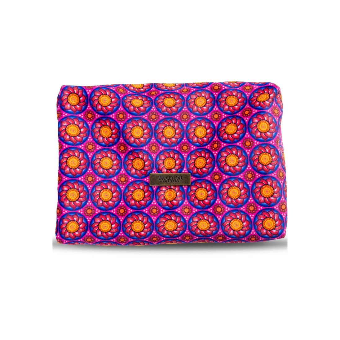 Royal Lotus Velvet Wellness Bag 21cm x15cm x8cm
