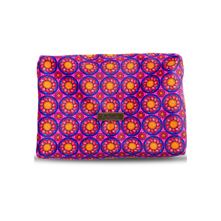 Royal Lotus Velvet Wellness Bag 21cm x15cm x8cm