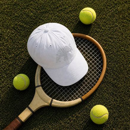 Ceylon Elephant Unisex Cap - White