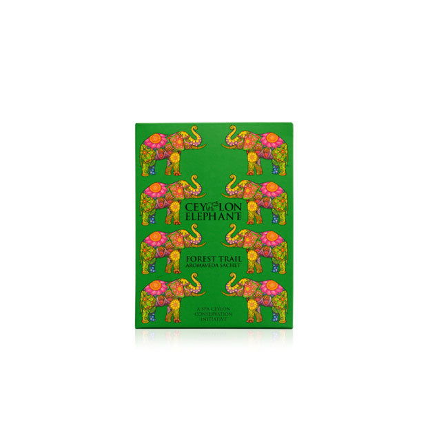 Ceylon Elephant - Forest Trail - Aromaveda Sachet 45g