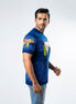 Men's Multitude Printed Crew Neck - Navy