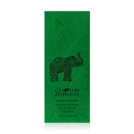 Forest Escape - Ceylon Elephant - Active Natural Deodorant for Men - 60ml