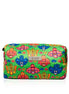 Green Mask Design Small Velvet Wellness Bag 9x8x18cm