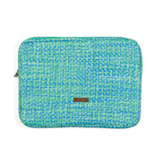Laptop Pouch Reed Green & Sea Blue 33cm x 24cm x 3cm - Spa Ceylon Sri Lanka