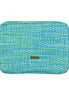 Laptop Pouch Reed Green & Sea Blue 33cm x 24cm x 3cm - Spa Ceylon Sri Lanka