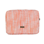 Laptop Pouch Reed Orange & White 33cm x 24cm x 3cm - Spa Ceylon Sri Lanka