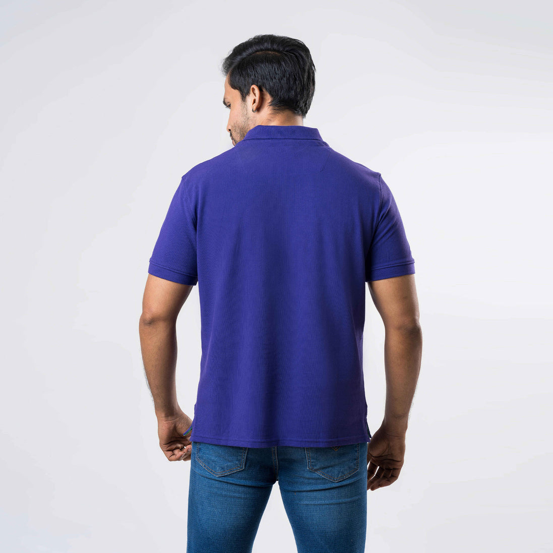 Men's Regular Fit Polo - Purple