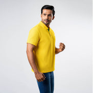 Men's Regular Fit Polo - Yellow