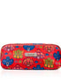 Red Mask Design Diamond Shaped Velvet Wellness Bag
