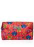 Red Mask Design Small Velvet Wellness Bag 9x8x18cm