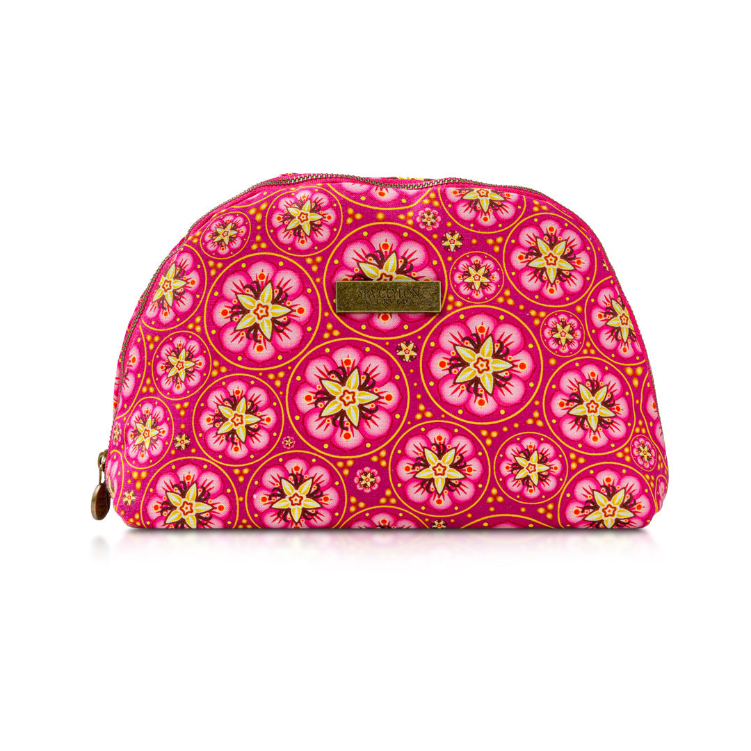 Vanila Rose Linen Curve Wellness Bag