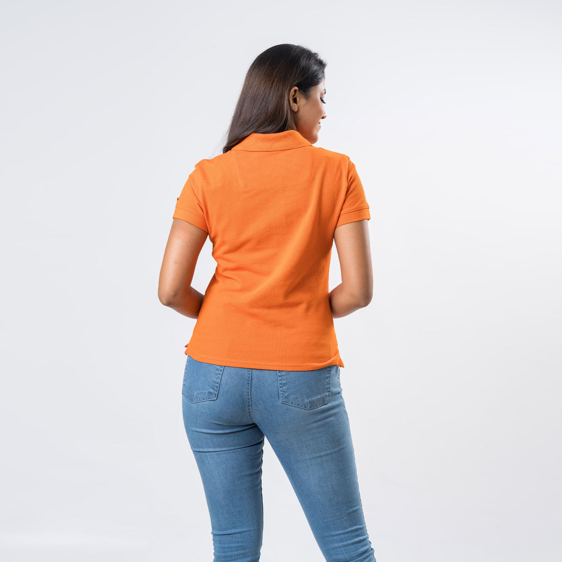 Ladie's Polo - Orange